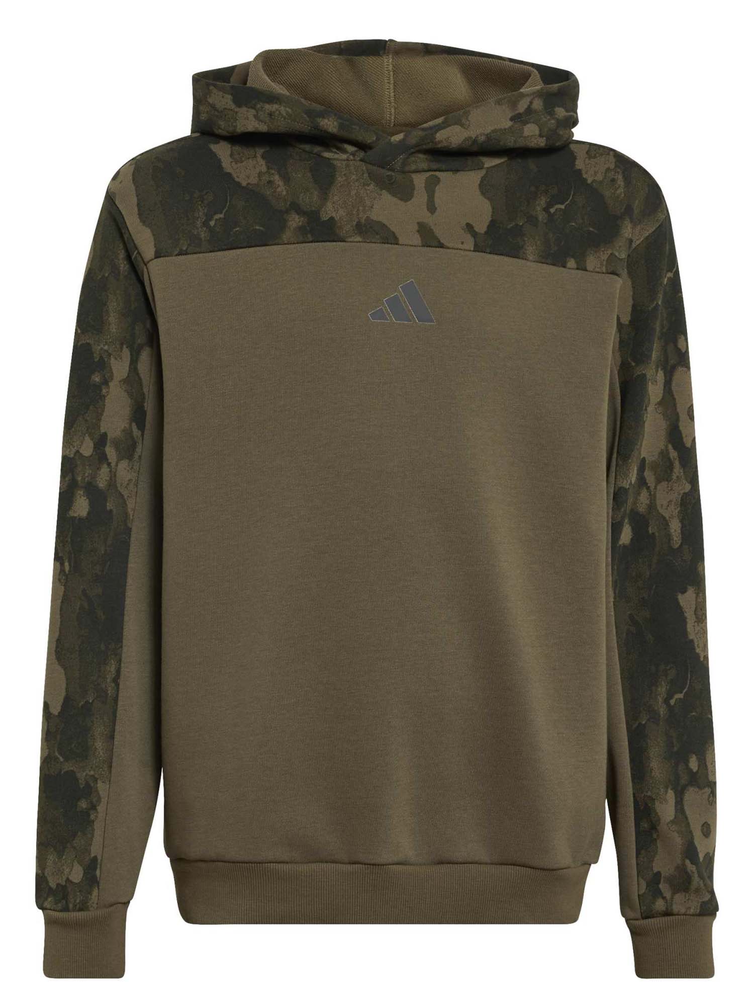 Felpa Adidas KC9709 Unisex bambino verde oliva